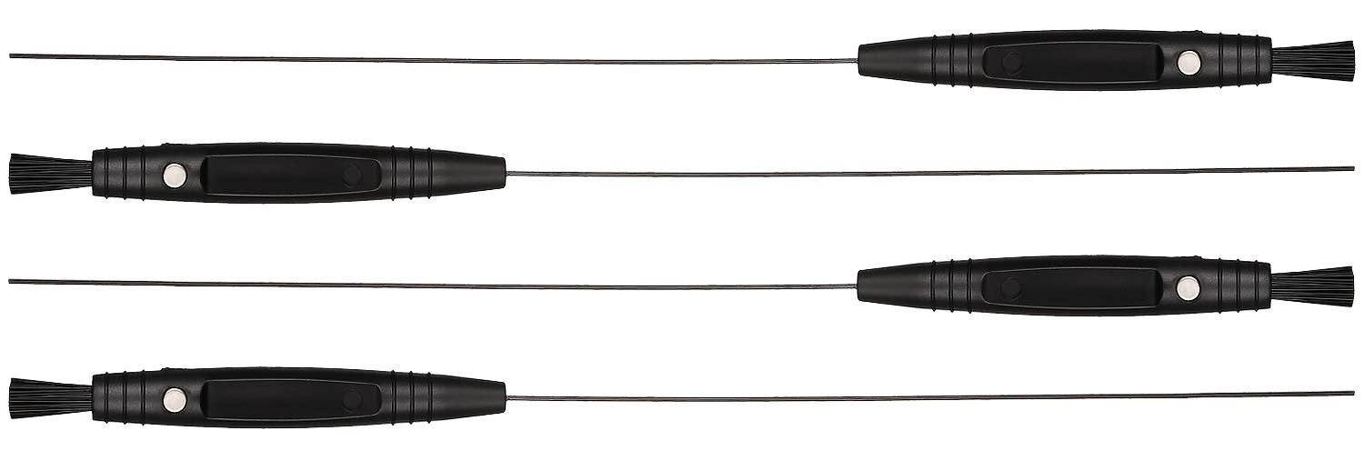 Hörgeräte-Reinigungsbürste mit Wachsreinigungsdraht (4 Packung)
