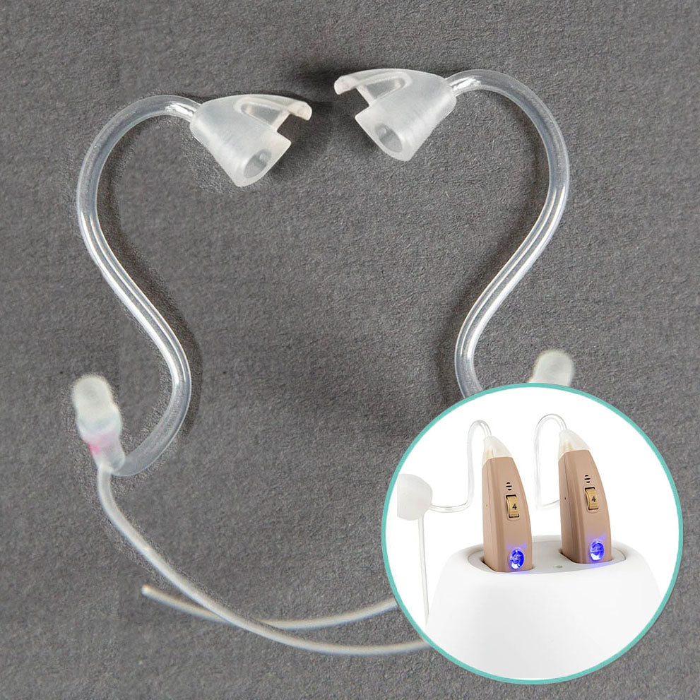 Neosonischer MX-Wiederaufladbares Hörgerät Slim Tube Ersatz (Paar)